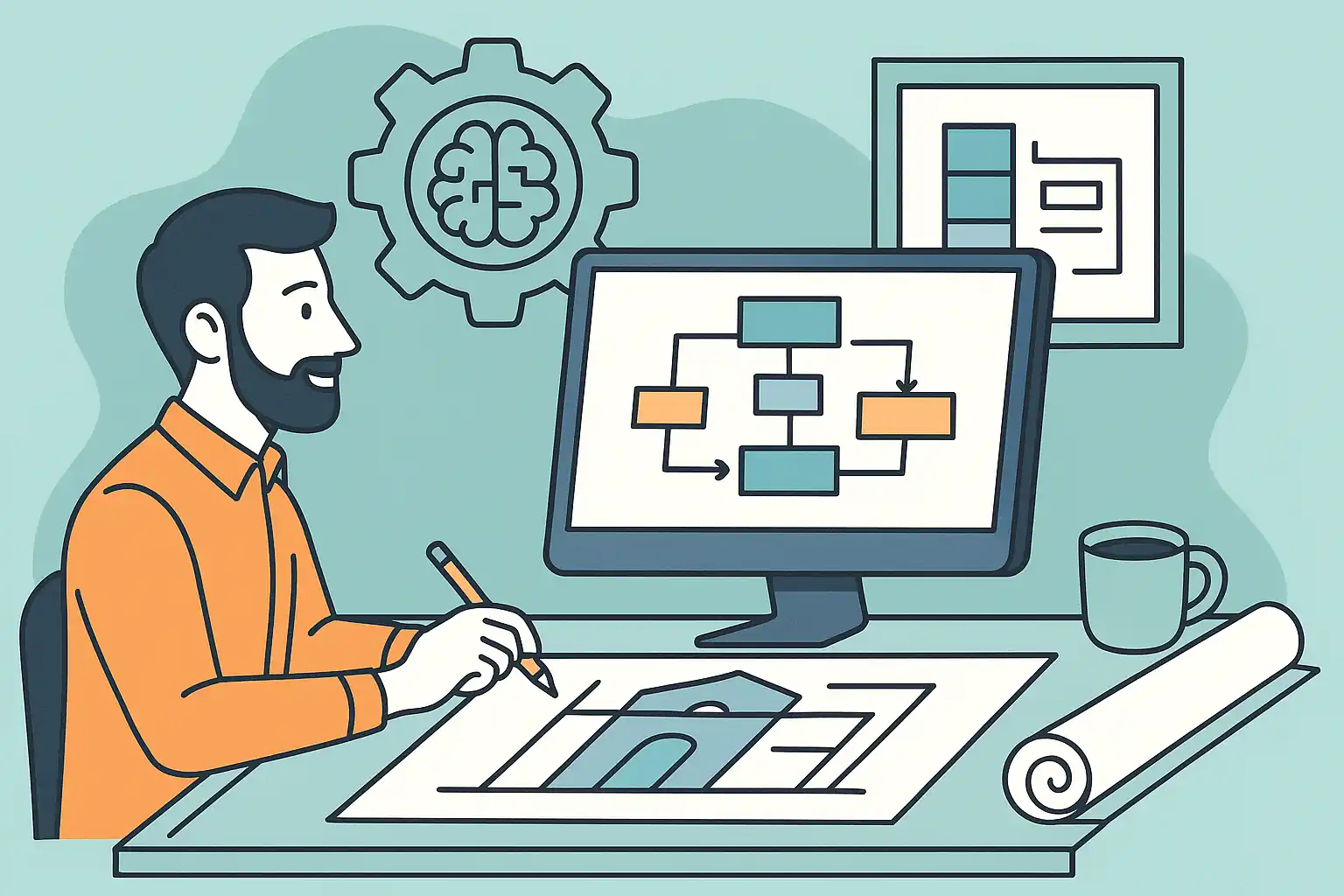 System architecture planning with modular components and integrations